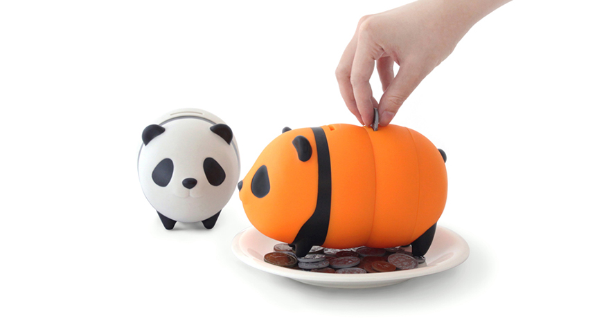 開薪小胖 Lucky Bank-Pon<br/>
商品規格:  L14 x W10.5 x H11.5、
商品材質:  PVC<br/>
款式: 黑/灰/粉紅