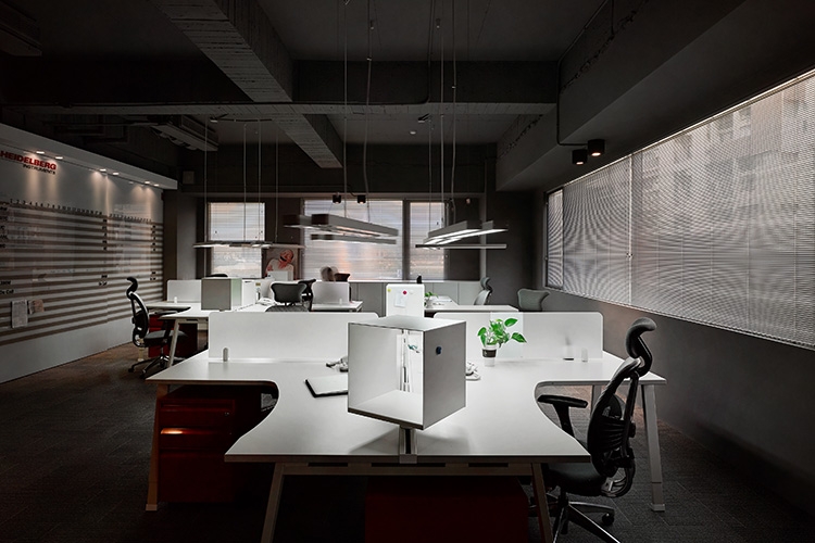 開放的辦公環境,強調零距離交流分享。