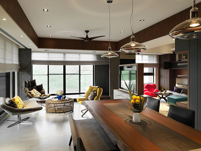 內湖Sky villa - 室內設計作品 2