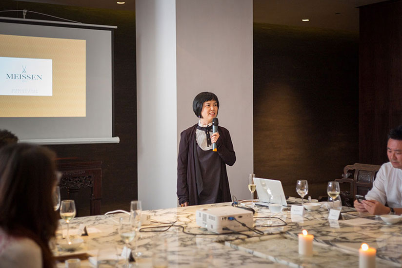 Meissen梅森上海負責人葉董事長於上海講座中締造美學歷史與人的情境對話