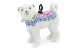 藝術品 巴戈犬吊飾