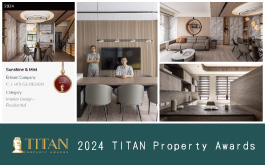 【崢嶸設計】2024 TITAN Property Awards 廖崢、廖嶸細膩宅所流溢金獎光彩！