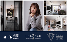 【城展設計】International Awards Associates 霧粉雅居三度摘獎耀映國際！